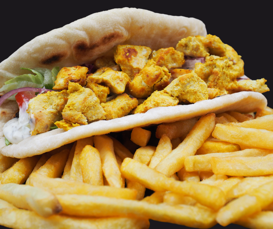 Cheese Naan Poulet Curry